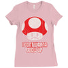 i don't wanna grow up Ladies Fitted T-Shirt