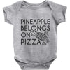 pineapple pizza Baby Onesie