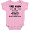 Virgo Woman Baby Onesie
