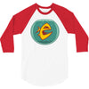 angry goldfish cartoon 3/4 Sleeve Shirt