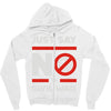 say no to civil war Zipper Hoodie