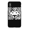 space alien qr code iPhoneX