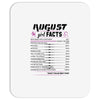 August Girl Facts Leo Mousepad