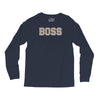 boss funny Long Sleeve Shirts