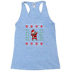 pug christmas Racerback Tank