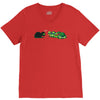 tortoise caught V-Neck Tee