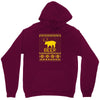 ugly sweater party beer bear funny Unisex Hoodie