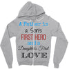 father is a son's first hero Zipper Hoodie