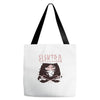 crimson red Tote Bags