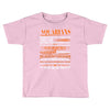 Aquarians Difficult Ones To Understand Zodiac Tees Toddler T-shirt