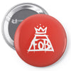 fob t shirt top tee Pin-back button