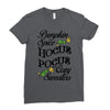pumpkin spice hocus pocus and cozy sweaters Ladies Fitted T-Shirt