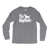 the dogfather labrador retriever white Long Sleeve Shirts
