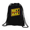 rey is bae Drawstring Bags