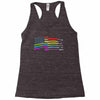 lightsaber rainbow Racerback Tank