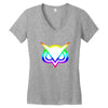 color best Women's V-Neck T-Shirt