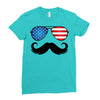america Ladies Fitted T-Shirt