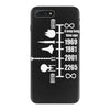 spaceship timeline funny  sci fi star retro wars trek joke cool iPhone 7 Plus Case