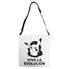 viva la evolucion Adjustable Strap Totes