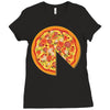 pizza dad Ladies Fitted T-Shirt