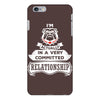 I Am Bulldog Actually In A Very Commited Relationship iPhone 6/6s Plus Case