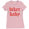 biker baby Ladies Fitted T-Shirt