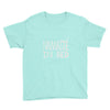 namaste in bed off shoulder Youth Tee