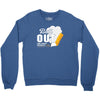 Butt Out Lung Cancer Awareness Crewneck Sweatshirt