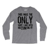 this is the only shirt with no cum Long Sleeve Shirts