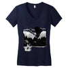 perfect timing Women's V-Neck T-Shirt