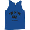 i'm not gay just kidding Tank Top