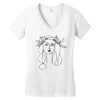 Pablo Picasso War And Peace 1952 Women's V-Neck T-Shirt
