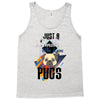 who loves pugs Tank Top