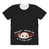 July Peeking Out Baby Boy All Over Women's T-shirt
