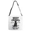 Best Friend Bull Terrier Adjustable Strap Totes
