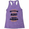 Super Cool Aunt Of A Freaking Awesome Niece Racerback Tank