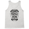 Super Cool Papaw Of A Freaking Awesome Son Tank Top