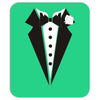tuxedo long sleeve Mousepad
