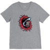 shark attack V-Neck Tee