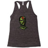 zombie brain out Racerback Tank
