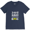 pi day 2015 pie math V-Neck Tee