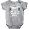 education is the most pwerful weapon you can use to change the world l Baby Bodysuit