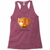 if it fits i sits Racerback Tank