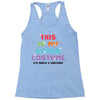 This Is My Human Costume I'm Really A Unicorn Racerback Tank
