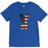 jake paul x american flag V-Neck Tee