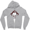 the clown father Zipper Hoodie