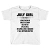 Super July Girl Toddler T-shirt
