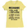Mechanic Ladies Fitted T-Shirt