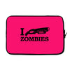 i shotgun zombies funny t shirt dead apocalypse s 3xl Laptop sleeve