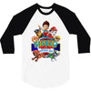 paw patrol birthday boy sister 3/4 Sleeve Shirt